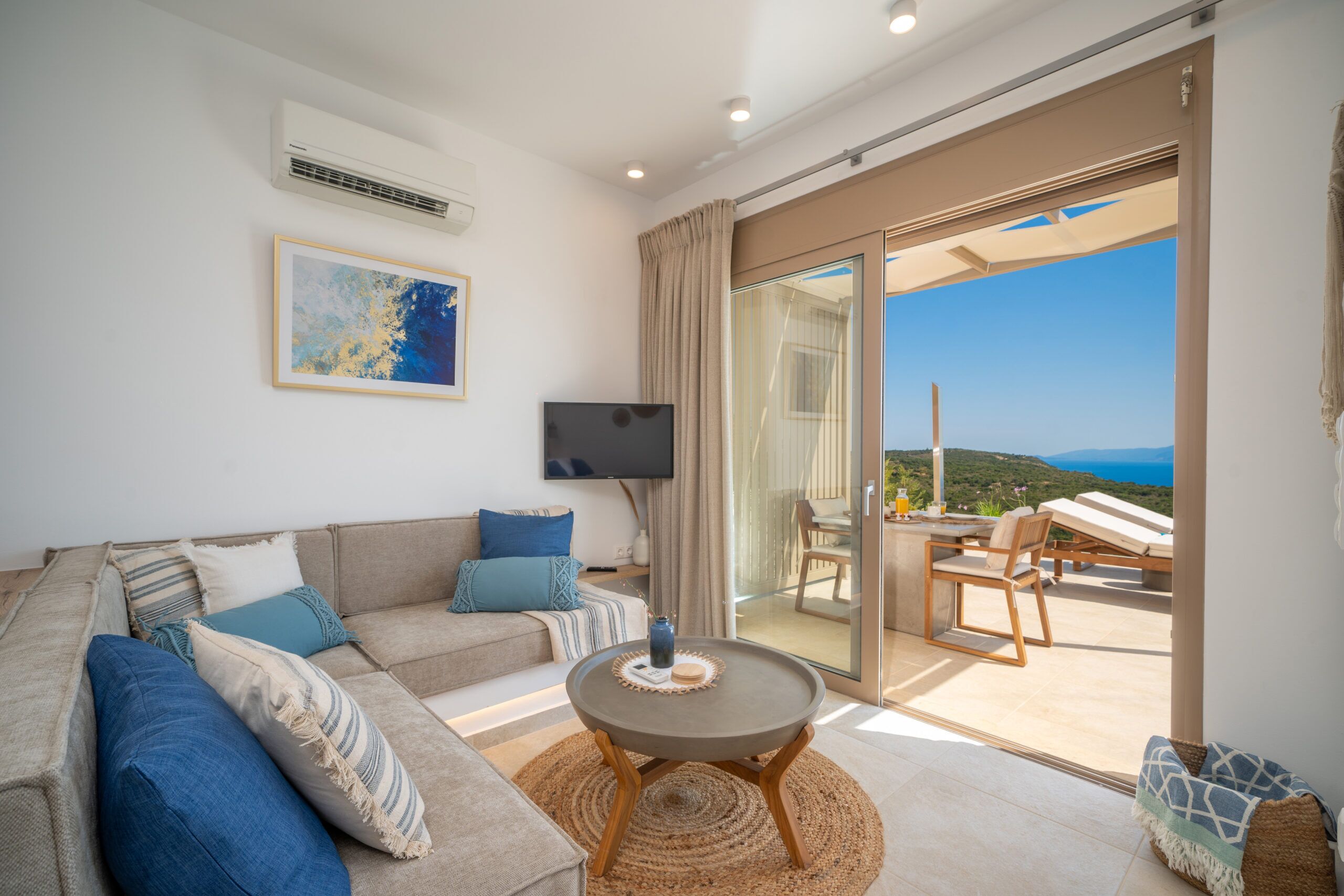 Clean bungalow interior