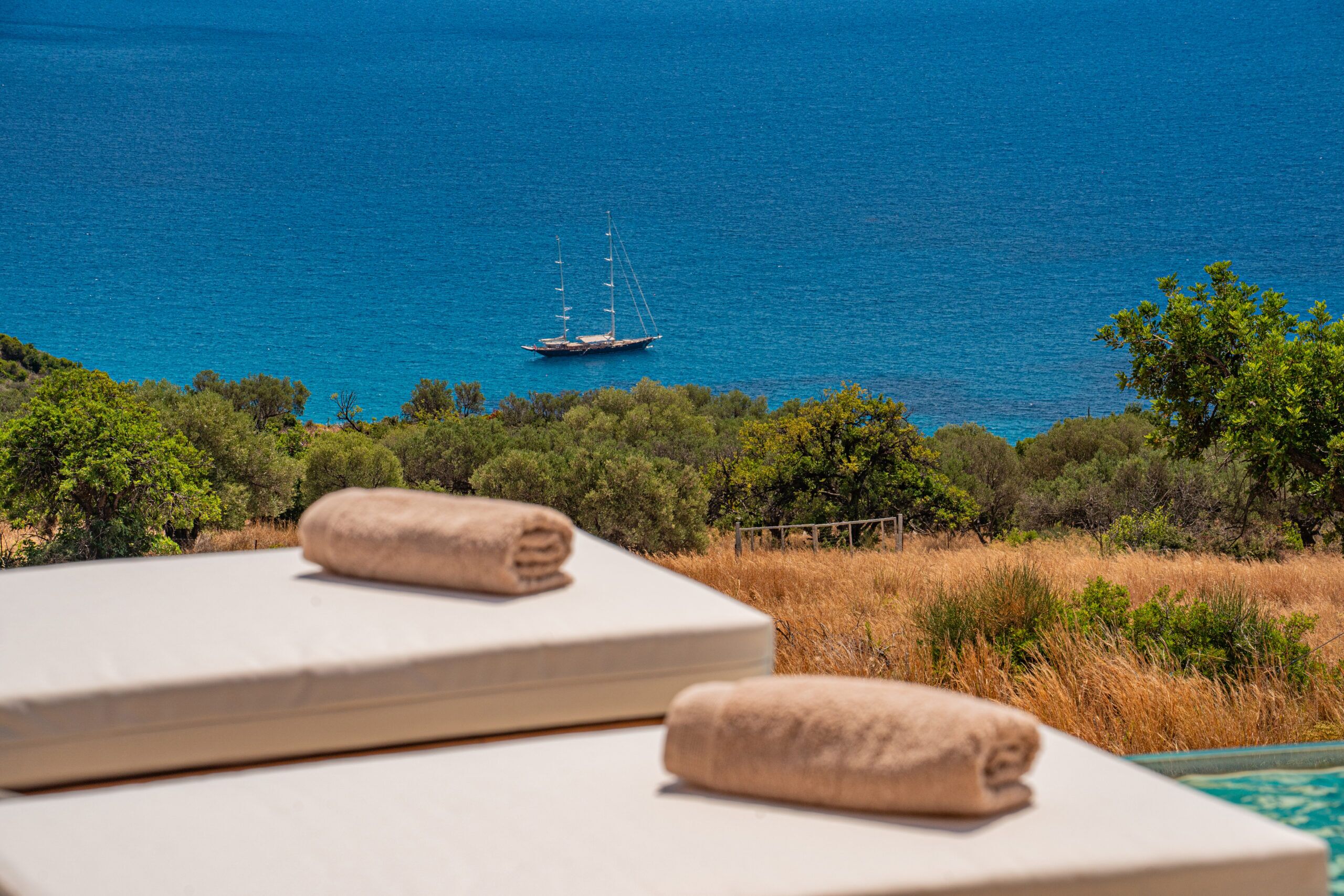 Ocean view from the private terrace